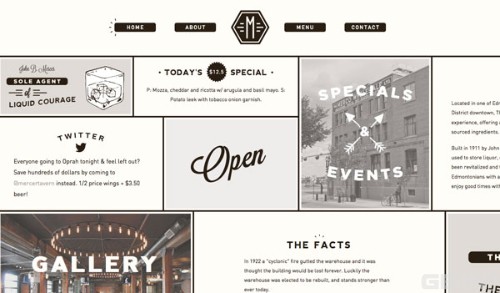 創意味兒十足的web布局及交互設計