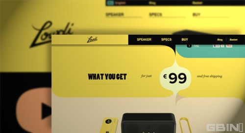 創意味兒十足的web布局及交互設計